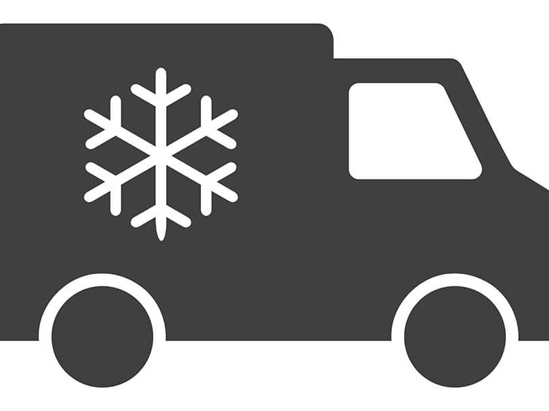 How is the temperature in our vans monitored?